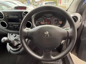 MyMobility Vehicles - WAV - Peugeot Partner - SF68 DHZ - Steering Wheel View