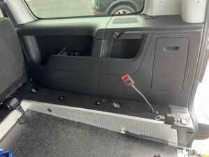 MyMobility Vehicles - WAV - VW Caddy - AV68 SYC - Rear Inside Drivers Side View